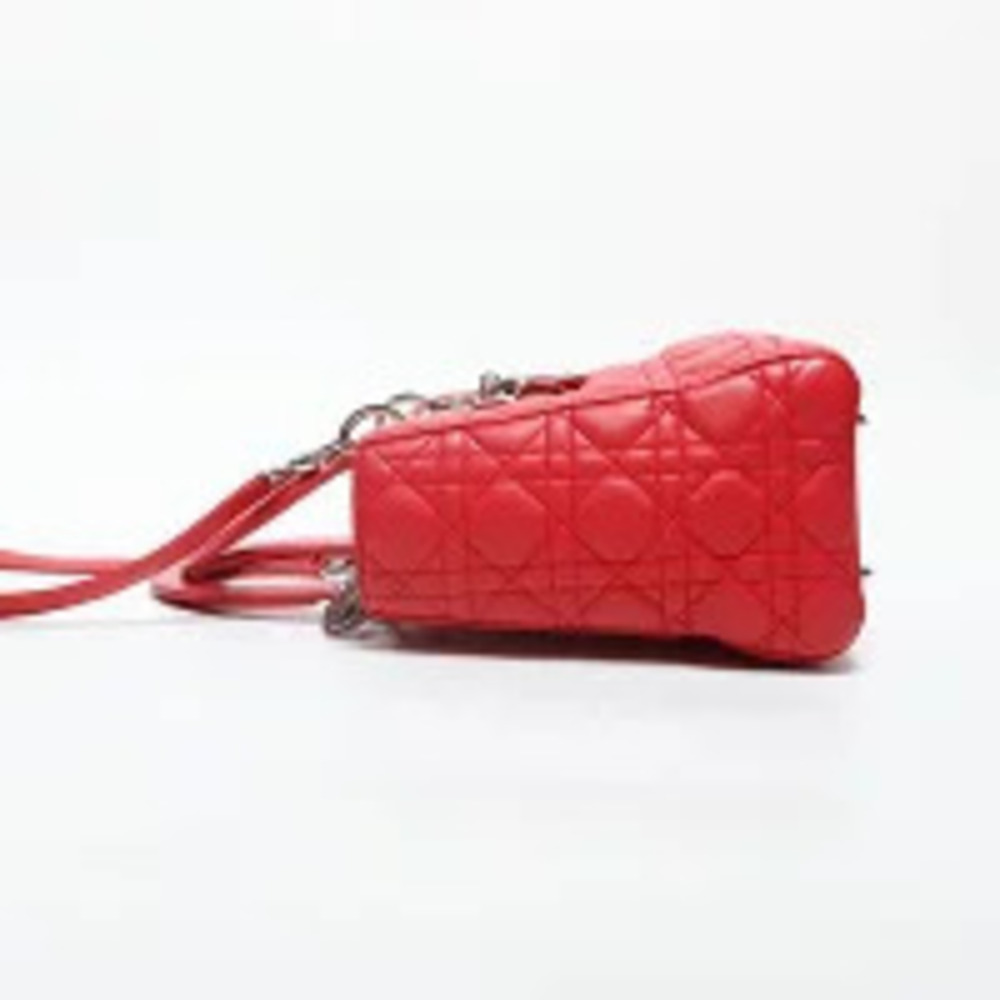 Christian Dior Lady Handbag Pink - Picture 3 of 13